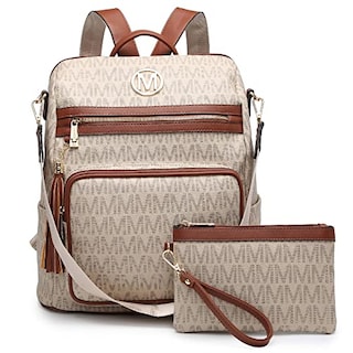 Foto 1 | Foto 1 | Venta Internacional -Mochila Moda Bolso Grande Convertible para Viaje Mochila Set 2 Piezas con Borla