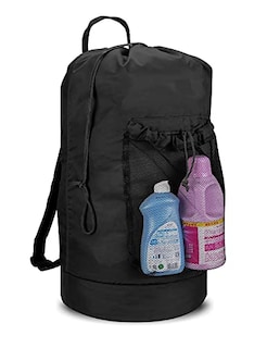 Foto 1 | Foto 1 | Venta Internacional - Bolsa Lavandería Mochila, Correas Hombros, Bolsillo Malla. Duradera Nylon, Cierre Cordón. Para Universid