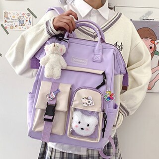 Foto 5 | Foto 5 | Venta Internacional - Mochila Linda para Mujeres Preppy Impermeable