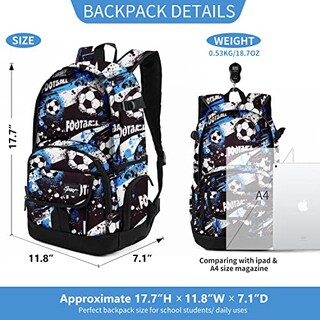 Foto 3 | Foto 3 | Venta Internacional - Mochila Escolar Rickyh Ligera con Compartimento Laptop