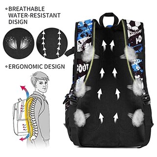 Foto 4 | Foto 4 | Venta Internacional - Mochila Escolar Rickyh Ligera con Compartimento Laptop