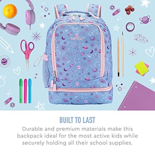 Foto 4 | Foto 5 | Venta Internacional - Mochila y Bolsa de Almuerzo Aislada 2 en 1 Bentgo Kids Prints