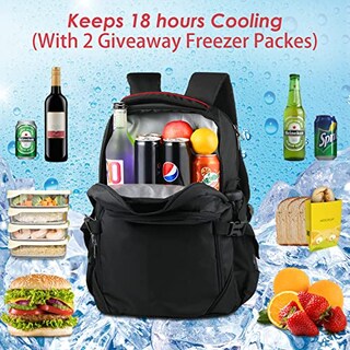 Foto 4 | Foto 4 | Venta Internacional- Mochila Nevera Outxe 22L Bolsa Portátil 15.6'' Negro