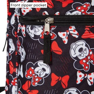 Foto 4 | Foto 4 | Venta Internacional - Mochila de Disney Minnie Mouse para Niños y Adultos 16 Pulgadas Roja y Negra
