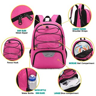 Foto 2 | Foto 2 | Venta Internacional - Bolso Deportivo Juvenil con Compartimento para Pelota y Zapatos