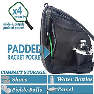 Foto 2 | Foto 2 | Venta Internacional - Mochila de Pickleball Athletico Negra