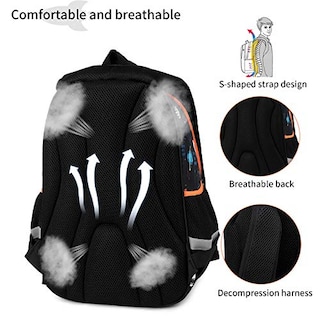 Foto 4 | Foto 4 | Venta Internacional-Mochila Escolar Cusangel color Negro para Niño