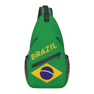 Foto 1 | Foto 1 | Venta Internacional - Mochila Cruzada con Bandera de Brasil Verde