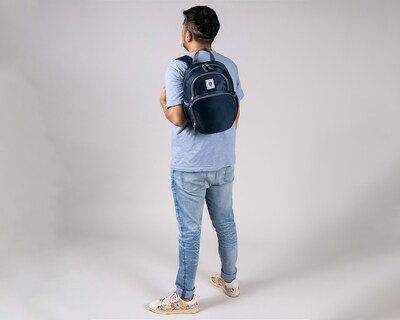 Foto 8 | Foto 8 | Mochila Chica 1818 Unisex Petit Azul