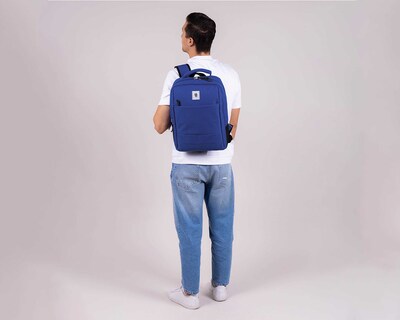 Foto 8 | Foto 8 | Mochila Grande 1818 Unisex Wynn Turquesa Con Porta Laptop De Hasta 15''.
