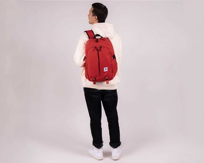 Foto 8 | Foto 8 | Mochila Grande 1818 Unisex Wynn Rojo