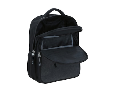 Foto 7 | Foto 7 | Mochila Grande Chenson Pro Para Hombre Heri Gris Con Porta Laptop De Hasta 15''.