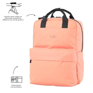 Foto 5 | Foto 5 | Mochila Totto Billy 23200-o84 Naranja Naranja