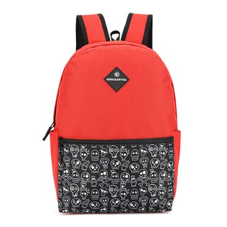 Foto 1 | Foto 1 | Mochila Cool Capital para Laptop Lite Skulls 15.6'' Color Rojo