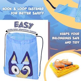 Foto 5 | Foto 5 | Bolsa De Natación Ligera Bluey De 30 X 35 Cm - Venta Internacional.