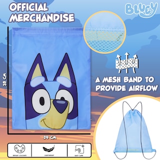 Foto 6 | Foto 6 | Bolsa De Natación Ligera Bluey De 30 X 35 Cm - Venta Internacional.