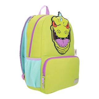 Foto 2 | Foto 2 | Mochila Escolar Rugrats Reptar Verde Con Gorrito Backpack