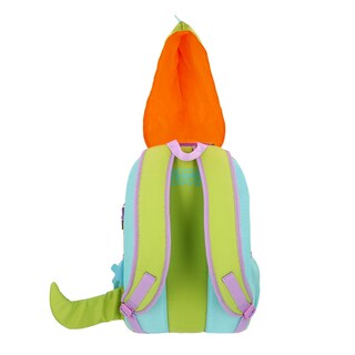 Foto 3 | Foto 3 | Mochila Escolar Rugrats Reptar Verde Con Gorrito Backpack