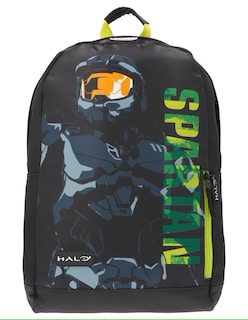 Foto 1 | Foto 1 | Mochila Escolar Halo Spartan Negra Original Backpack
