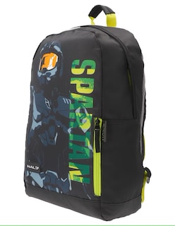 Foto 2 | Foto 2 | Mochila Escolar Halo Spartan Negra Original Backpack