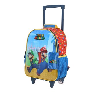 Foto 2 | Foto 2 | Mochila con Ruedas Chenson Fiant Mario Bros Azul para Niño