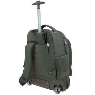 Foto 5 | Foto 5 | Mochila Grande Con Ruedas Led Verde Militar 1818 Zilp
