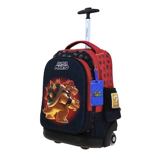 Foto 2 | Foto 2 | Mochila Grande Con Ruedas Y Luces Led Chenson Mario Bros Bowser Mb70209-3 Bowie