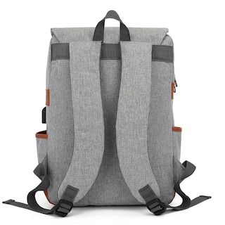 Foto 3 | Foto 3 | Mochila Escolar Con Puerto Carga Usb Con Compartimientos