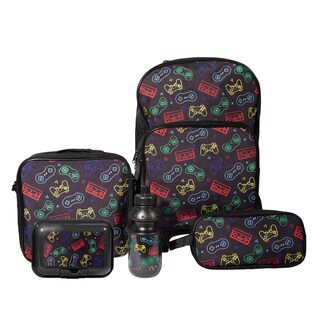 Foto 1 | Foto 1 | Ochila Escolar Niño Mima2 Gamer + Lonchera Antiderrapante + Tóper + Botella + Lapicera