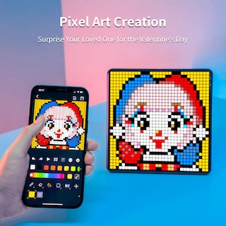 Foto 5 | Foto 5 | Pixel Display Divoom Pixoo-max Con Pantalla Led De 32x32 Y Control De Aplicaciones - Venta Internacional.
