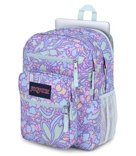 Foto 2 | Foto 2 | Mochila Jansport Big Student Fluid Floral Pastel Lilac