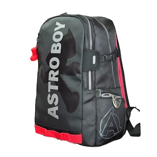Foto 6 | Foto 6 | Mochila Escolar Porta Laptop De Personaje Anime Astro Boy Color Negro