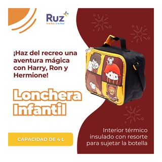 Foto 4 | Foto 4 | Lonchera Infantil Warner Bros Harry Potter 4 L