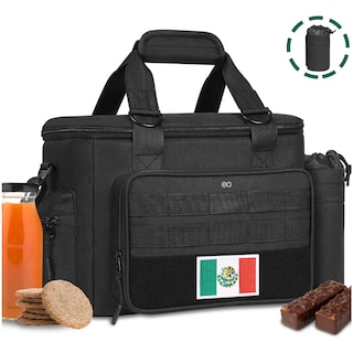Foto 4 | Foto 4 | Lonchera Termica Táctica 20 L Eo Safe Imports Esi-19517 Negro