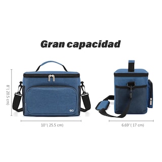 Foto 2 | Foto 2 | Bolsa Térmica Lonchera Con Gran Capacidad Eo Safe Imports Esi-19836 Azul