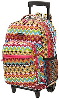 Foto 2 | Foto 2 | Venta Internacional- Mochila con Ruedas de Doble Asa Rockland Tribal de 17 Pulgadas