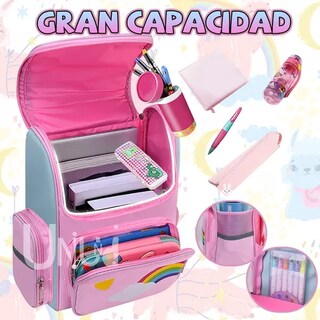 Foto 2 | Foto 2 | Mochila Infantil Funbu Rosa para Niña en Preescolar o Primaria
