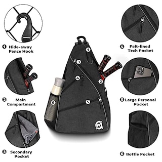 Foto 3 | Foto 3 | Venta Internacional - Bolso de Pickleball A11n Negro