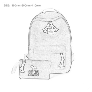 Foto 4 | Foto 4 | Venta Internacional- Mochila Canvas Rosa Juego de 2 Piezas para Niñas y Estudiantes