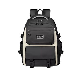 Foto 1 | Foto 1 | Mochila Escolar Backpack Diseño Liso 30l Negro Acero