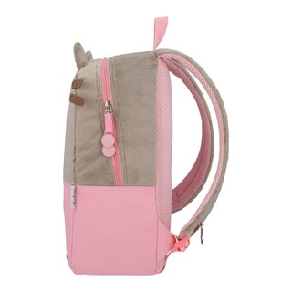 Foto 3 | Foto 3 | Mochila Escolar Gato Pusheen The Cat Gris Rosa Corazon Backpack