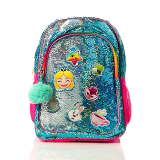 Foto 5 | Foto 5 | Mochila Disney Emoji Alicia en el Pais de las Maravillas Azul