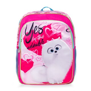 Foto 1 | Foto 1 | Mochila Primaria Gidget El Mundo Secreto De Tus Mascotas Color Rosa