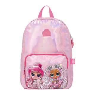 Foto 1 | Foto 1 | Mochila Escolar Lol Surprise Omg Rosa Con Brillos Original Backpack