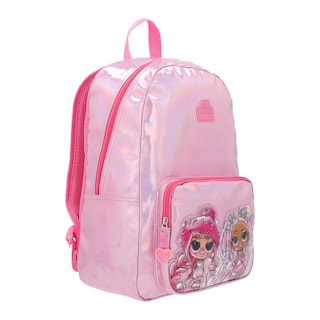 Foto 6 | Foto 6 | Mochila Escolar Lol Surprise Omg Rosa Con Brillos Original Backpack