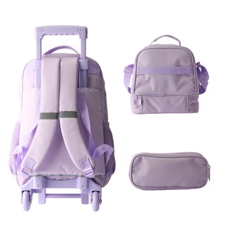 Foto 2 | Foto 2 | Set Mochila Escolar Carrito Con Lonchera Y Lapicera 3 Piezas