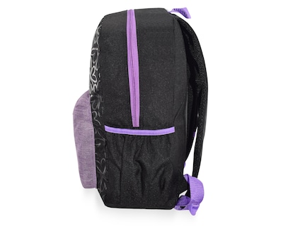 Foto 5 | Foto 5 | Mochila Pink Label Flores Negro Purpura