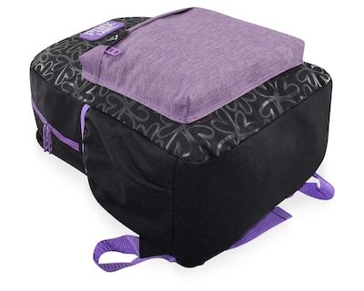 Foto 7 | Foto 7 | Mochila Pink Label Flores Negro Purpura