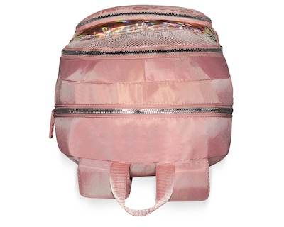 Foto 6 | Foto 6 | Mochila Pink Label Corazones Tornasol Rosa