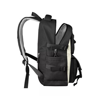 Foto 3 | Foto 3 | Mochila Escolar Backpack Diseño Liso 30l, Belug Negro Acero